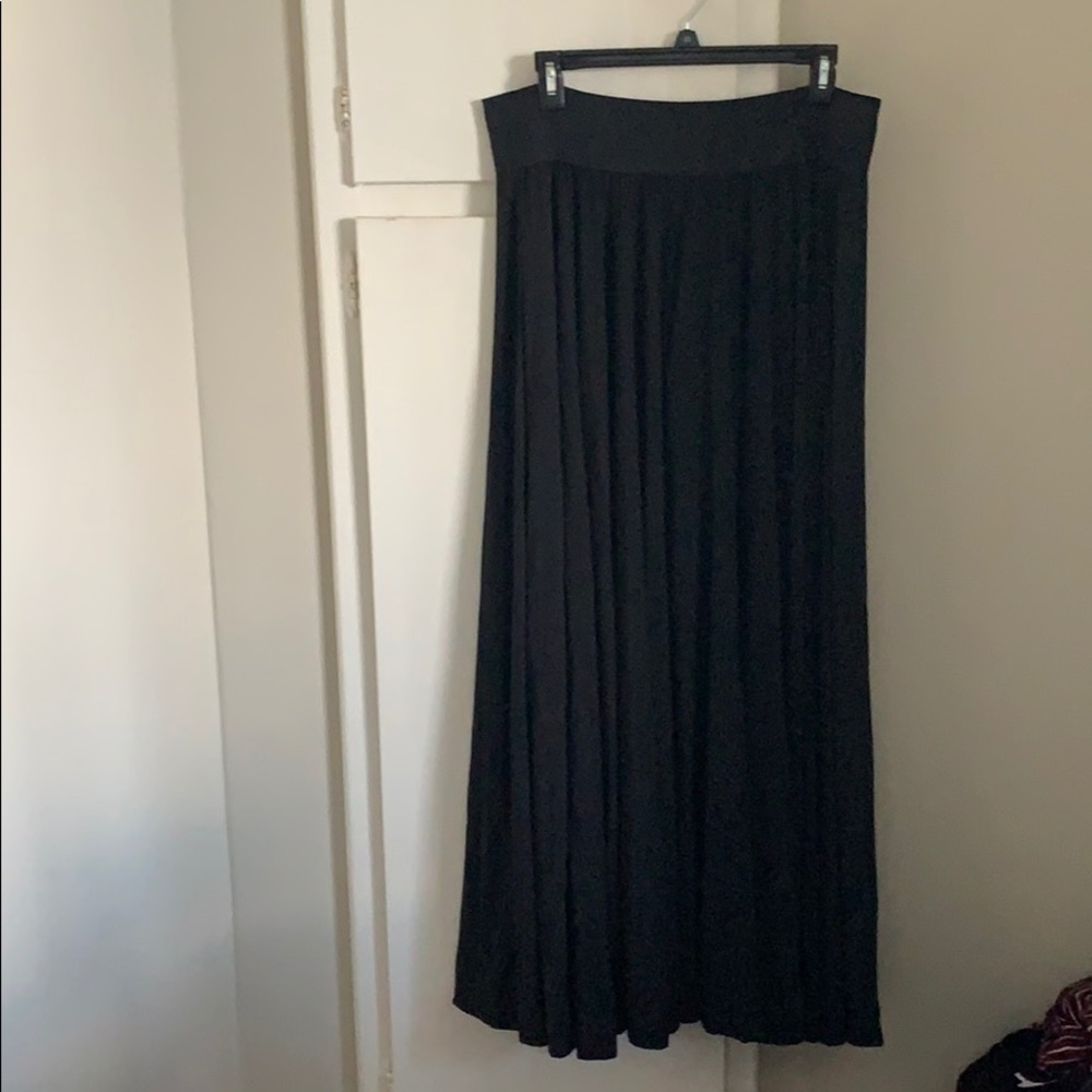 Honey and lace maxi skirt